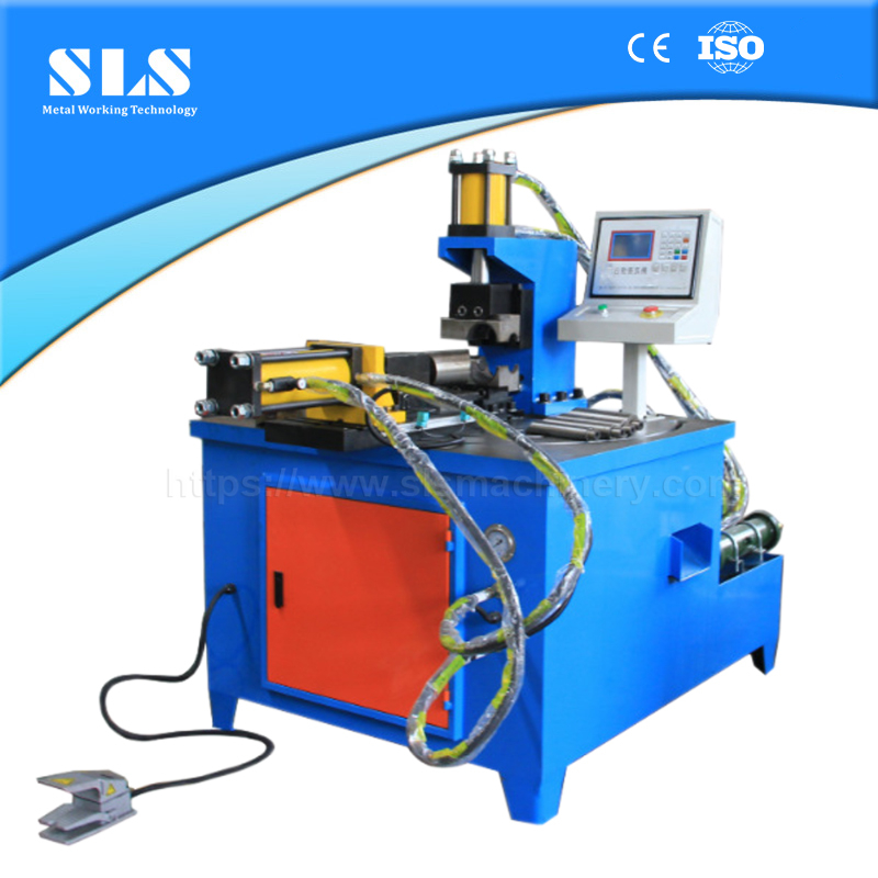 Metal Steel Tube Hydraulic Tube Angle Notcher Automatic Pipe End Arc