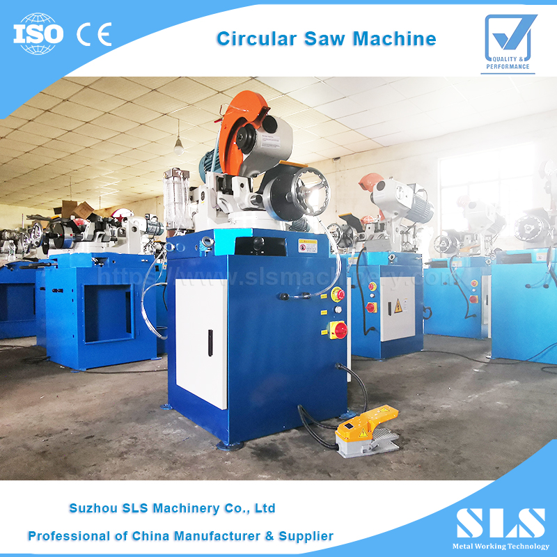 MC-315AC Type Semi-auto Metal Tube Cold Cut Saw Pneumatic Pipe Profile Cutting Machine