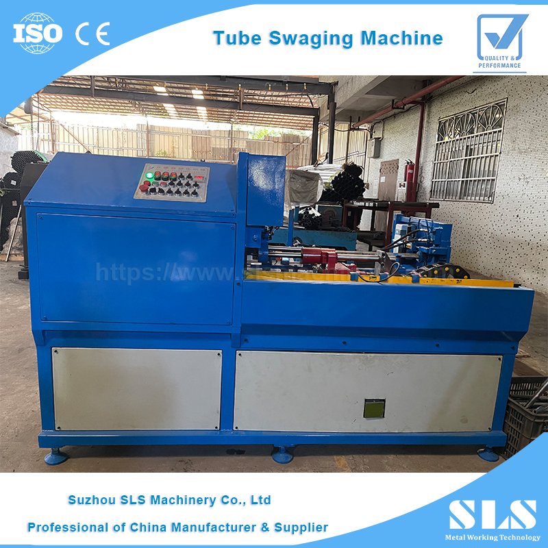 TF-50CNC Type Low Noise Full Automatic Pipe OD Reducing Tube Tapering Swager Machine Price