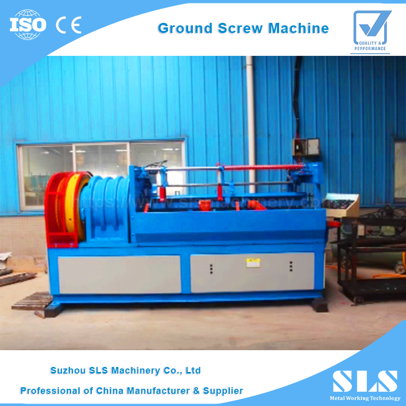 TP-76CNC Full Automatic Metal Tube Tapering Rotary Swager Ground Screw Pipe Pile Making Machine