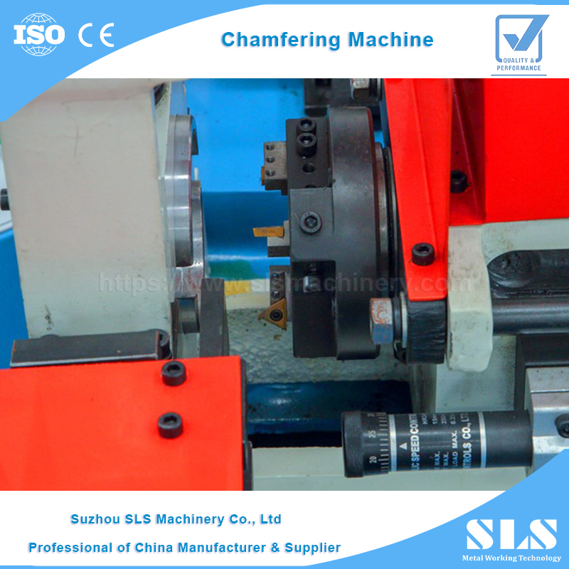 EF-80AC Type Pneumatic Tube Chamfering Machine for Pipe Edge 30, 45 Or 60 Degree Angle Beveling